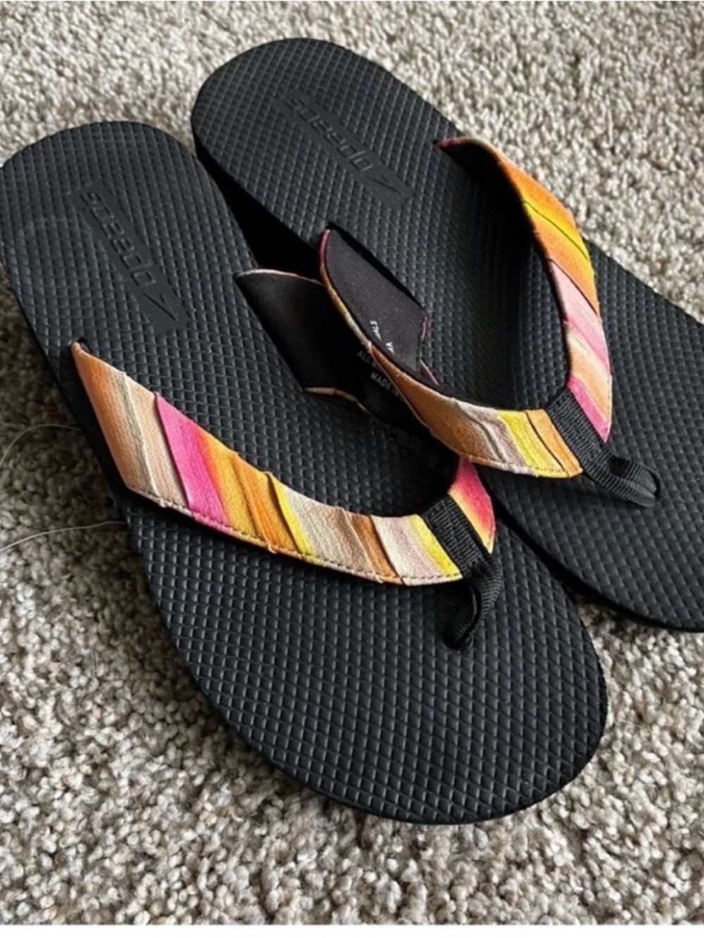 Speedo Wedge Flip Flop Sandals Size 9 Beach Resort